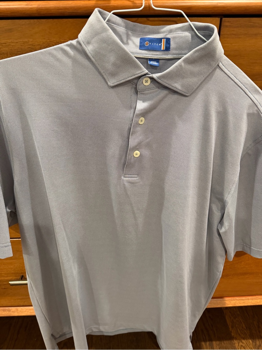 Men's “Vintage Navy” Polo Shirt with Classic Collar